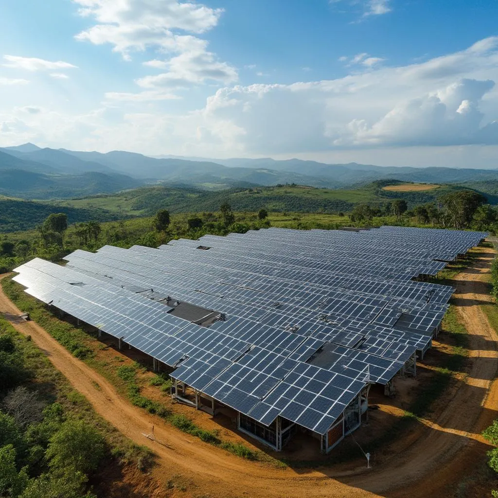 Proyecto exitoso de energía renovable